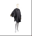 PEINADOR NEGRO CON MANGAS HIDROFUGADO ANTIBACTERIA