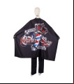 PEINADOR NEGRO CUELLO NEOPRENO SHAVING PARLOR