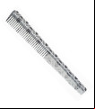 PEINE PEGASUS SKULLETO PLATA 302