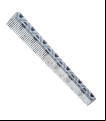 PEINE PEGASUS SKULLETO PLATA 303