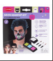 KIT MAQUILLAJE HALLOWEEN UV (VERDE-AZUL-ROSA)