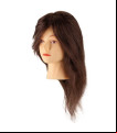 MANIQUI 100% PELO HUMANO CASTAÑO 45CM STEINHART