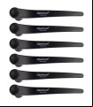 PINZAS NEGRAS CARBONO STEINHART (6 UNIDADES)