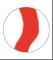EXT.STEIN. WAVY (ONDULADO) FIBRA ROJO