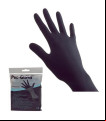 GUANTES LATEX NEGROS, PEQUEÑOS (B/2 UNID